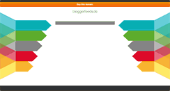 Desktop Screenshot of bloggerfeeds.de